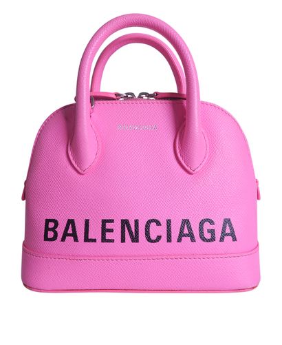 Ville XXS, &pound;415, Handbags, Pink, Leather, Front view